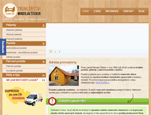 Tablet Screenshot of postele-palandy.cz